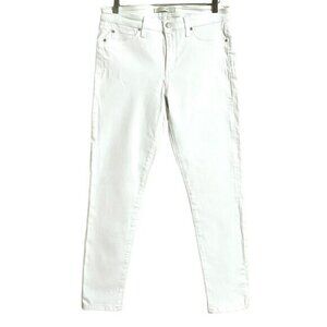 Joe's Jeans Flawless High Rise Skinny Ankle White Sz 31 New $189